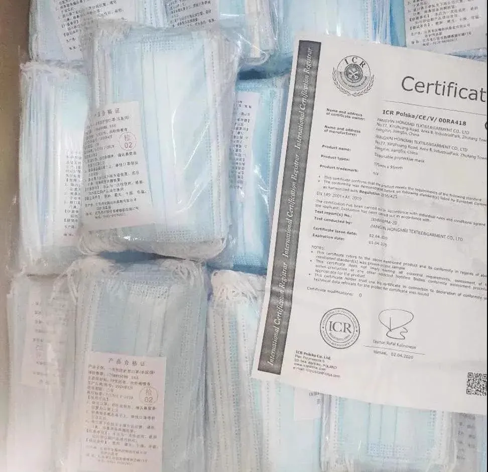 The attentions of Non-medical mask if export.