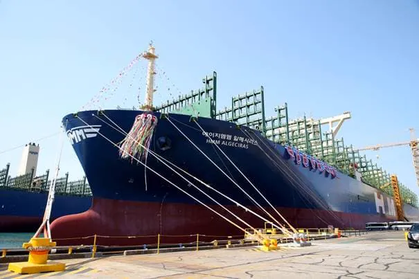 HMM launches 24,000 TEU vessel