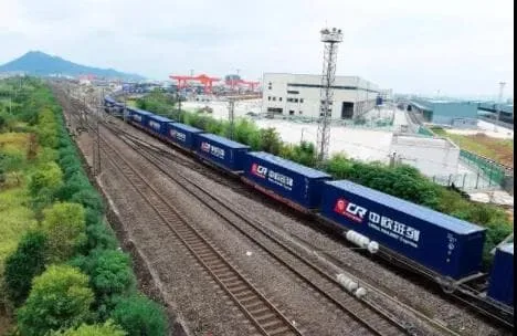 China-Europe freight train become cross-border transport stability pillar