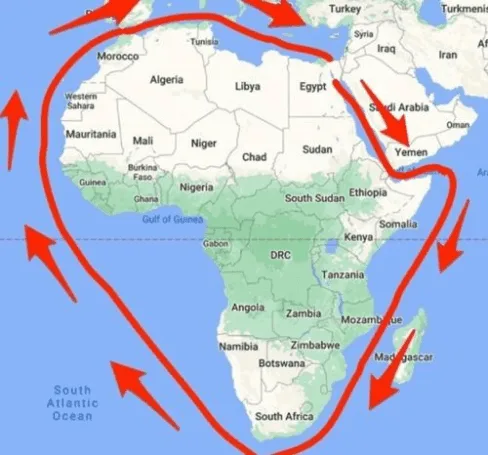 The "Ever Given" wheel failed to float again in the Suez Canal