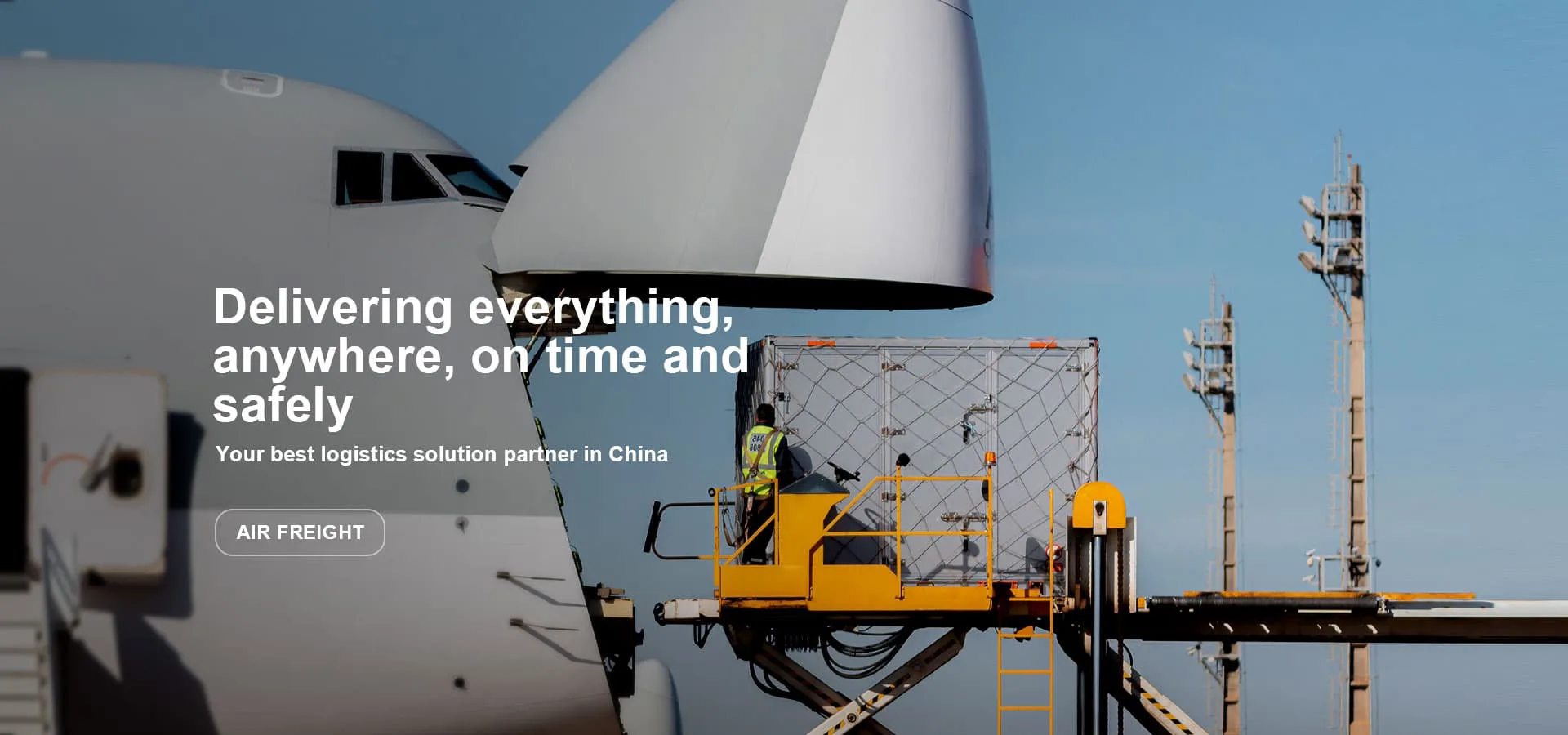 Air Freight From China To The World | Fast Door To Door Shipping