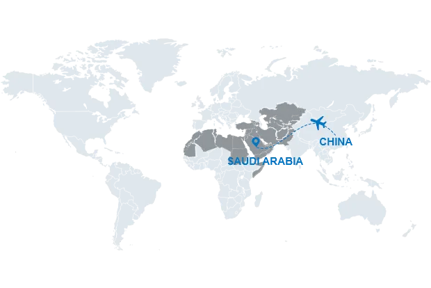 SHIPPING FROM CHINA TO SAUDI ARABIA