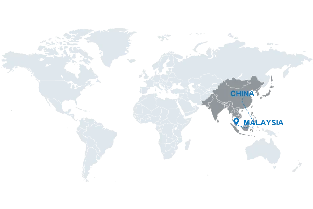SHIPPING FROM CHINA TO MALAYSIA