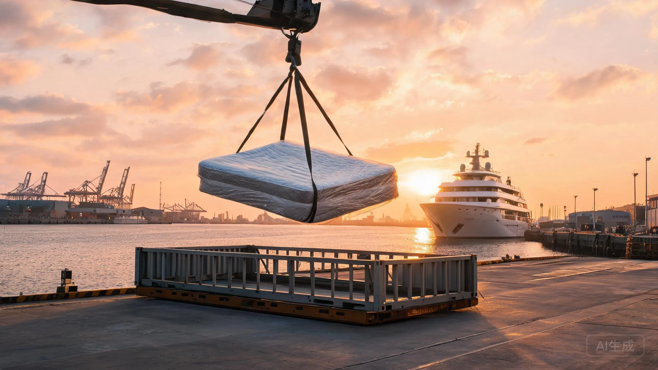 Shipping Oversized and Curved Mattresses: OOG and Yacht Cabins