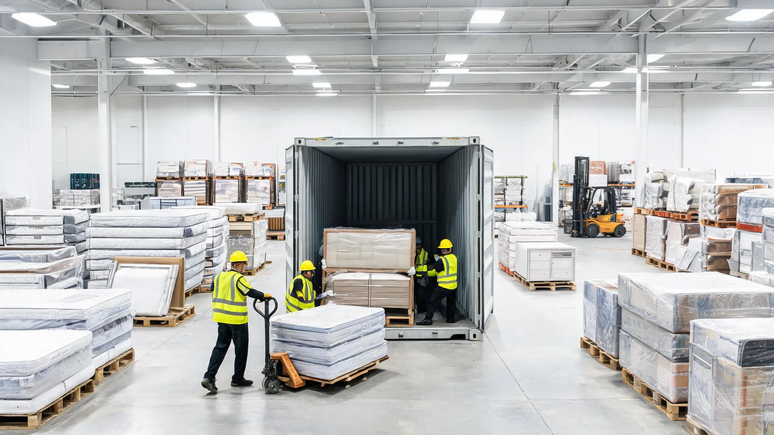Hotel FF&E Logistics: Consolidating Mattresses from China